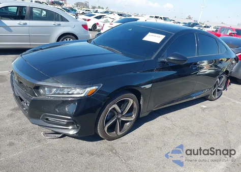 2020 Honda Accord Sport from USA, damaged, VIN 1HGCV1F31LA044904